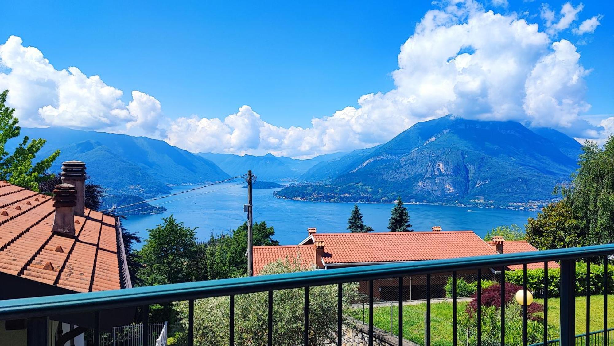 Blu Dipinto Di Blu - Como Lake View - Perledo Eksteriør bilde